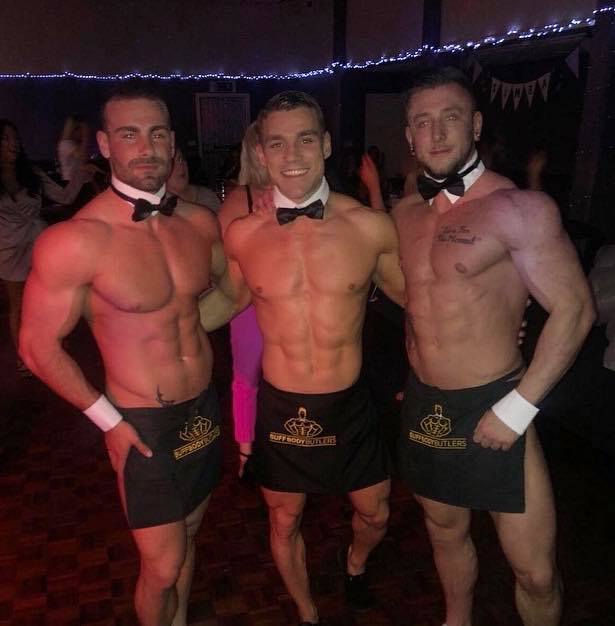 Butlers in the buff ladies nights London - hunks in trunks