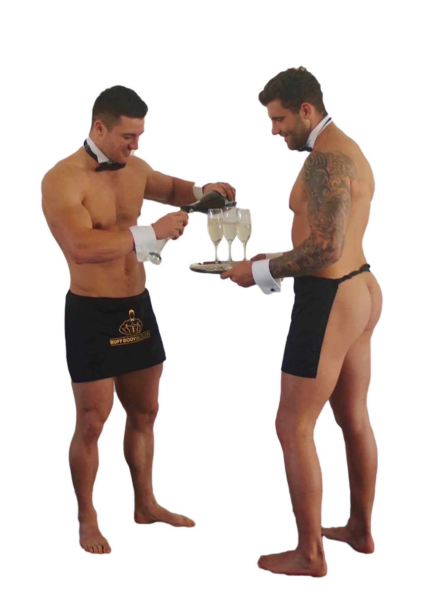 Cocktail Making With Butlers In The Buff