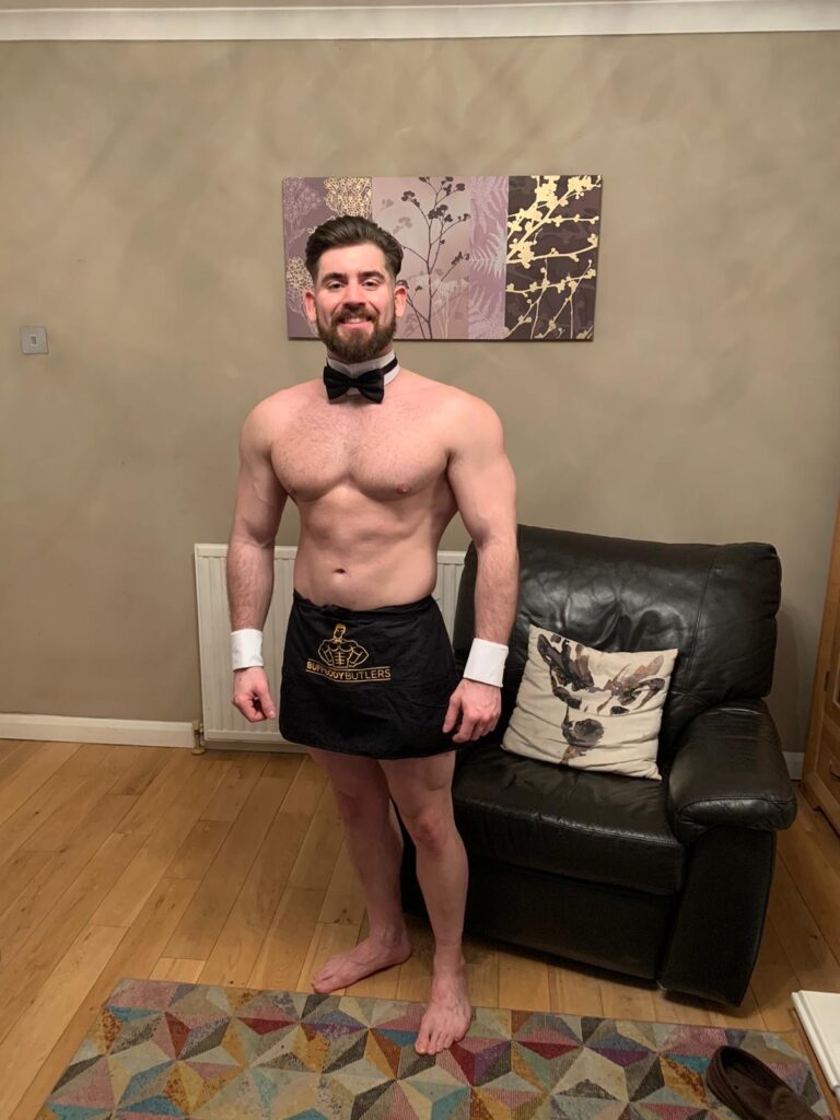 Naked butler